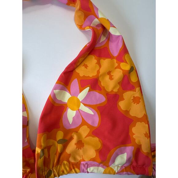 Stone Fox Swim Size XL Rico bikini Top Lei Lei Color Beach Cruise Resort - Picture 3 of 7